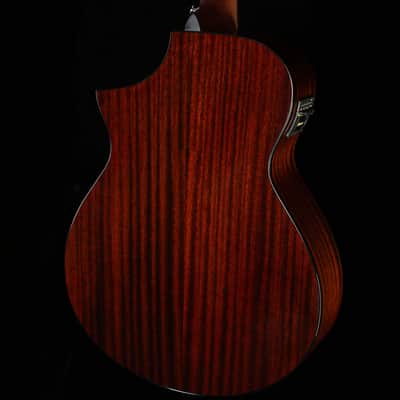 Ibanez AEWC16QA Acoustic Electric Guitar Trans Black Sunburst (776) image 2