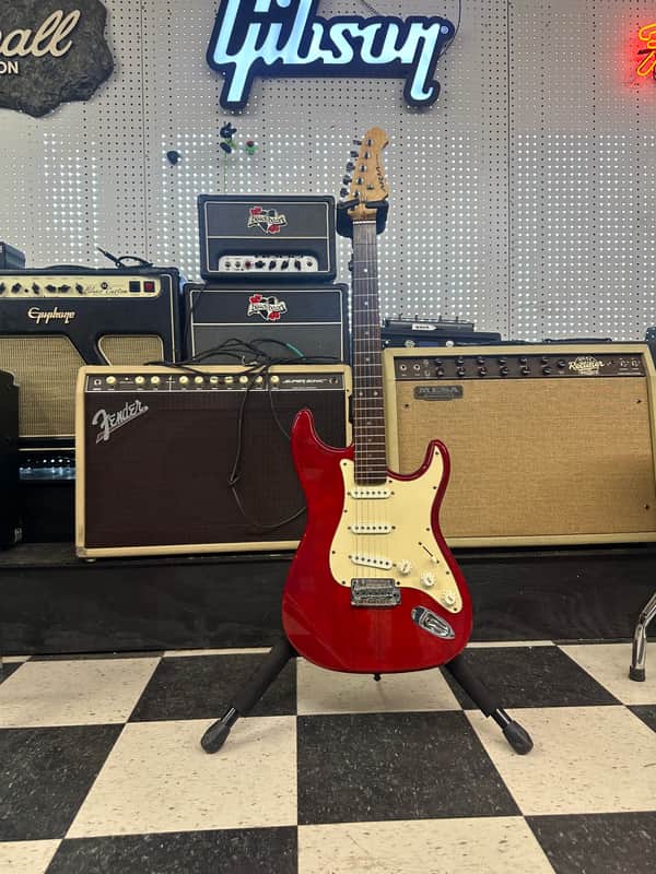 Aria STG-series - Red Electric Guitar image 1