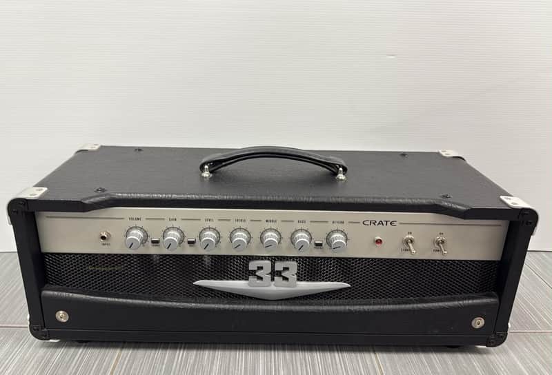 Crate V33H 28-Watt Guitar Amp Head 2000s - Black image 1