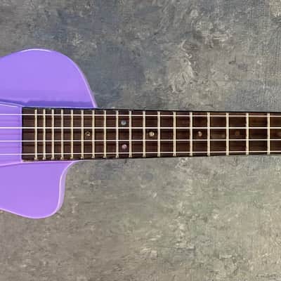 Eleuke RHT-C Solid Body/Electric Concert Size Ukulele - Gloss Purple image 2
