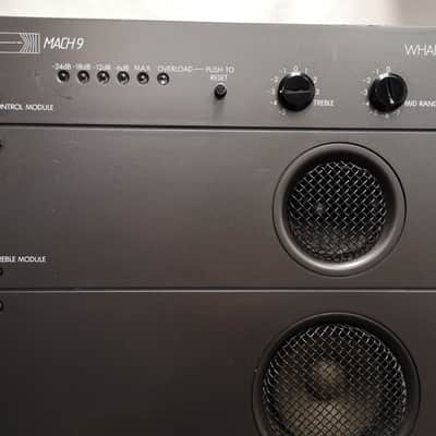 Wharfedale MACH 9 Floor Standing Vintage Speakers #1874 Sold Together As A Pair - Good Working Cond image 8