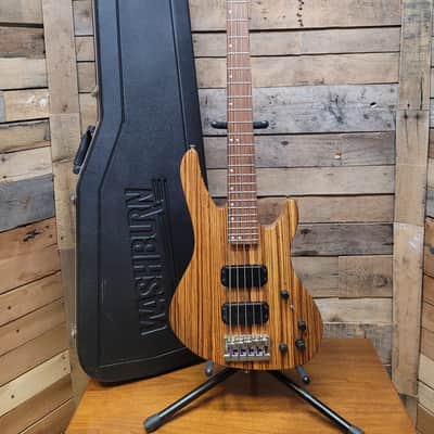 Washburn 1997 XB925 Custom Shop USA-Made 5-String Bass Guitar w/ OHSC Case image 1