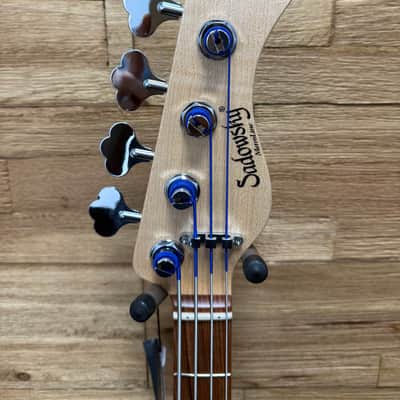 Sadowsky MetroLine 21-Fret Vintage M/J 4- string Bass- Burgundy Burst Trans Satin  w/soft bag  New! image 9