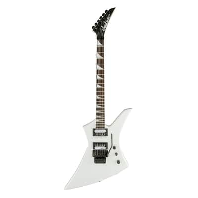Used Jackson JS Series JS32 Kelly Electric Guitar - Snow White w/Amaranth FB image 2