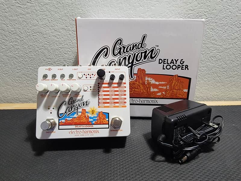 Electro-Harmonix Grand Canyon Delay and Looper 2018 - Present - White image 1