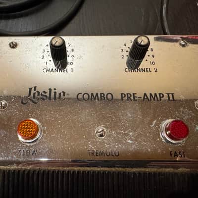 Leslie Combo Pre-Amp II 1970s - Silver image 2