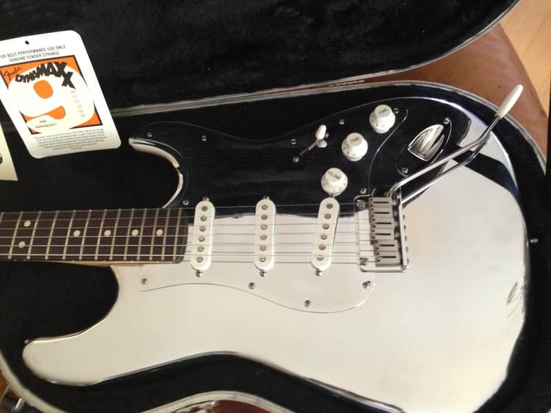 Fender 40th Anniversary USA Stratocaster Strat RARE Aluminum Edition image 1