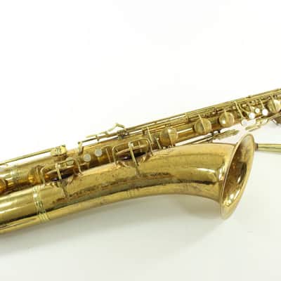 Conn 12M Baritone Saxophone with Rolled Tone Holes GREAT HORN image 2