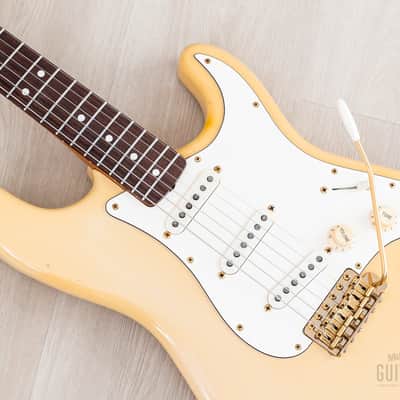 1987 Fender Custom Shop American Vintage '62 Stratocaster Blonde Mary Kaye w/ Gold Hardware, Case image 7