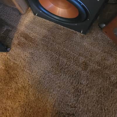 Klipsch R-120SW 2020 - Black vener wood cabinet image 1