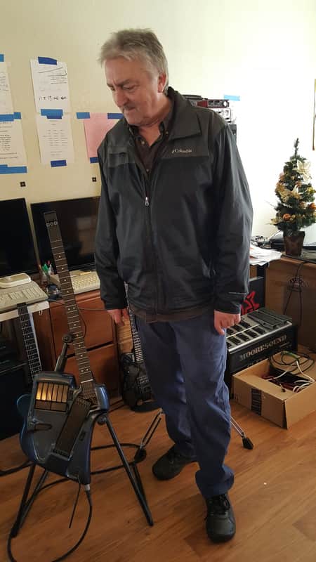 Allan Holdsworths Synthaxe - Used on every record since Atavacron -1986 image 1