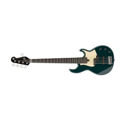 Yamaha BB435 BB400 Series 5-String Bass Guitar (Double Cutaway, Teal Blue) image 3