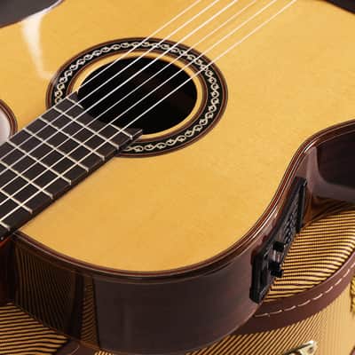 Cordoba GK Pro Negra Nylon String Acoustic-Electric Natural Used image 8
