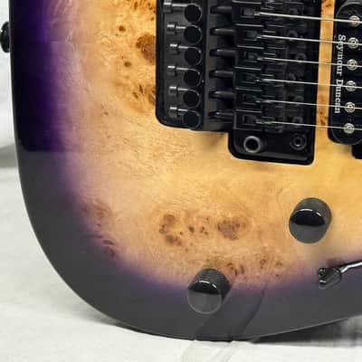Charvel Pro-Mod DK24 HSS FR M Poplar Guitar with Soft Case 2021 - Purple Sunset / Maple neck image 7