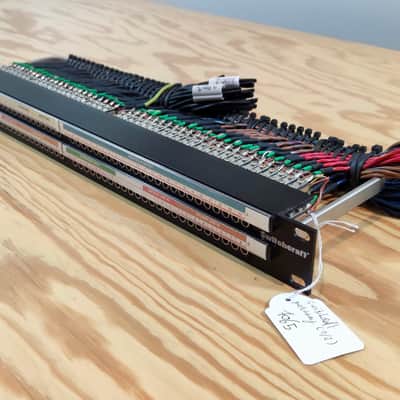 Switchcraft TTP96ASFNX 96 way (2x48) Bantam Patchbay + Cables image 9