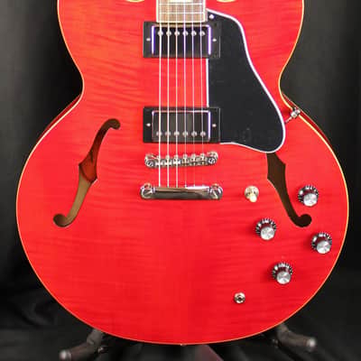 2024 Epiphone ES-335 IG Semi-Hollow Electric Guitar Cherry 7lbs 14oz w/GIGBAG image 2