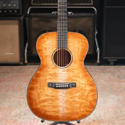 Martin Custom Shop Style 45 000-14F Acoustic Guitar - Master Grade Quilted Maple with Hardshell Case image 3