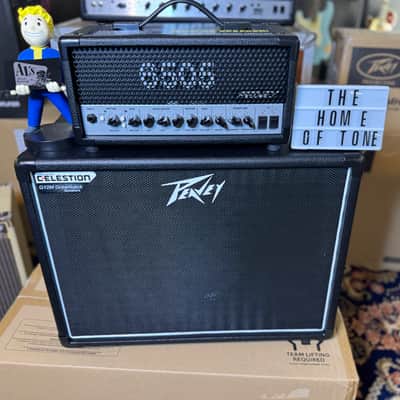 Peavey Amp Stack 6505 MH & 112- 6 1x12” Cab 2025 - Black image 5