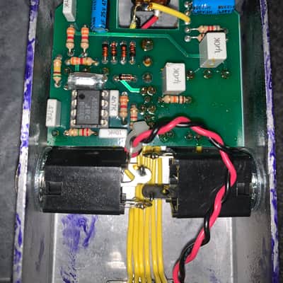 Paul Cochrane Timmy Overdrive Purple Black Swirl guitar effects pedal made in the USA image 7