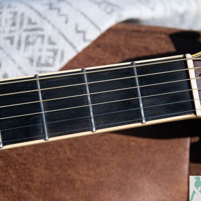 1977 Yamaha L-8 Dreadnought Acoustic - Natural - Luxury Series - Premium Quality Japan Mojo - Pro Set Up w Perfect frets/Action/Intonation! image 9