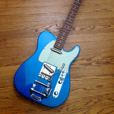 Custom Telecaster SD Lipstick Pickups Bigsby Lake Placid Blue image 1