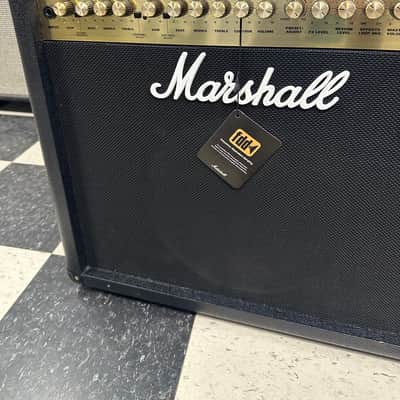 Marshall MG MG100DFX 2-Channel 100-Watt 1x12 Solid State Guitar Combo 2004 - 2008 - Black image 4