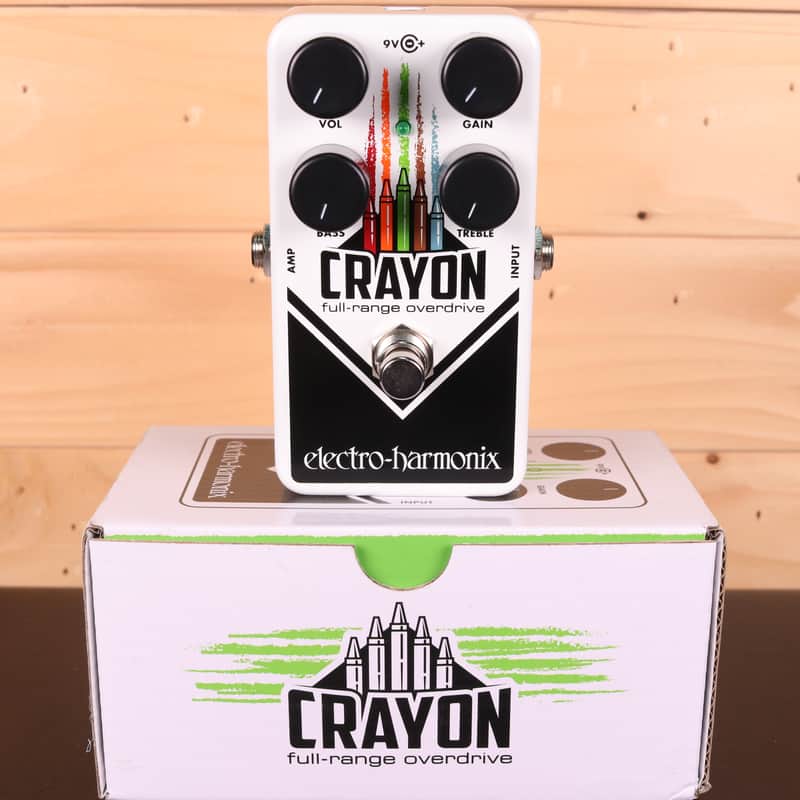 Electro-Harmonix Crayon Full Range Overdrive - Guitar Effect Pedal image 1