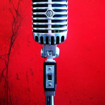 Vintage 1960 Shure 55SW dynamic cardioid microphone multi Z w accessories Elvis 55 55S 556S PE55 image 5