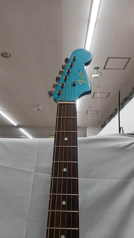 Fender Sonoran S LPB Acoustic Guitar Blue Used | Reverb Canada