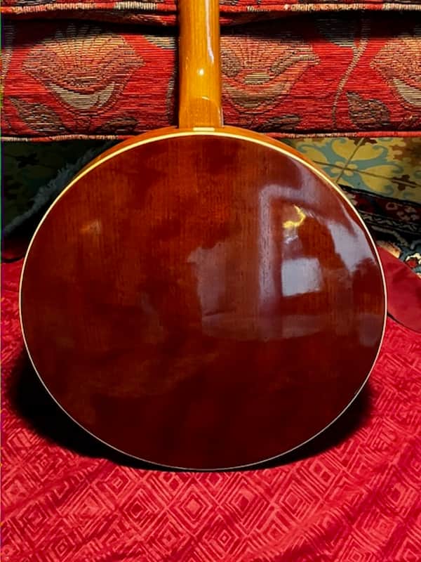 Framus 4 STRING PLECTRUM BANJO 1990 - cherry wood image 1