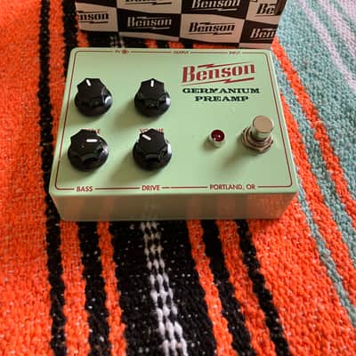 Benson Amps Germanium Preamp 2024 - Present - Seafoam Green image 1