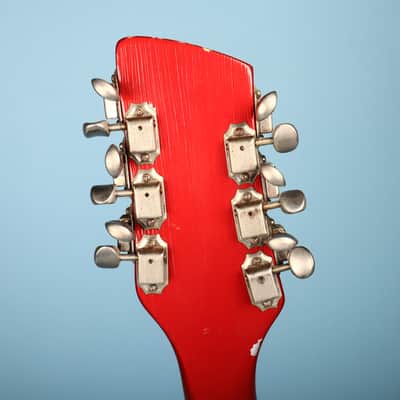 1982 Rickenbacker 620/12 String Electric Guitar Red image 10