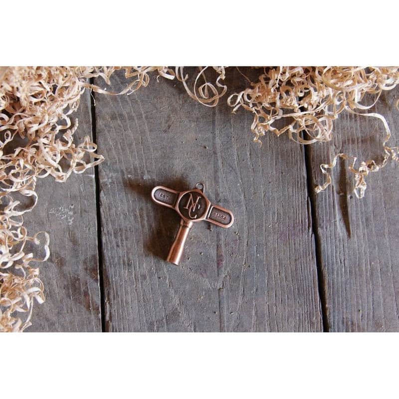 Noble & Cooley Drum Key Antique Copper image 1