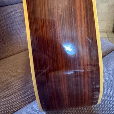 Rare Premier Sabra 1980 dreadnought solid top acoustic guitar image 9