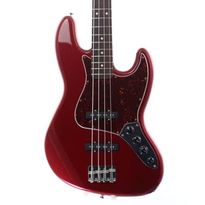 Fender Mexico Deluxe Active Jazz Bass Candy Apple Red [MX11036868] (04/09) image 6