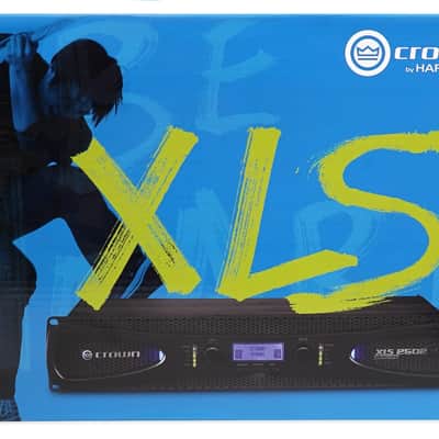 Crown Pro XLS2502 XLS 2502 2400w DJ/PA Power Amplifier Amp, Only 11 LBS + DSP image 4