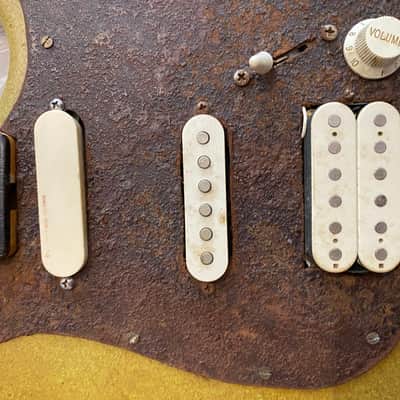 Custom strat japan vintage"vintage japan parts" image 7