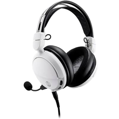 Audio-Technica ATH-GL3 Gaming Headset, White, Open Box (Like New) image 1