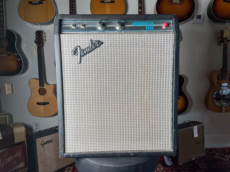 1975 Fender Musicmaster Bass Model CFA 7010 1x12" 12w Guitar Combo Amp image 1
