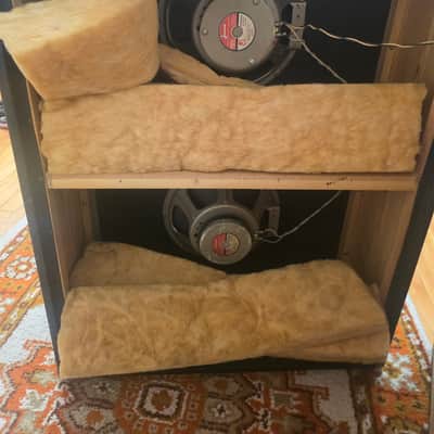 Fender Drip Edge Bandmaster Bassman Showman 2x12 Cabinet with Jensen c12nc Speakers 1967 imagen 12