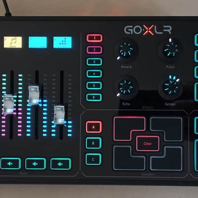 TC Helicon GoXLR, Go XLR, 4-Channel Mixer, Motorized Faders, Sound Board and Vocal Effects image 2