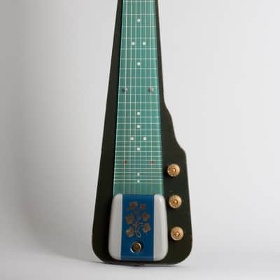 Gibson Century 6 Lap Steel Electric Guitar (1952), original brown hard shell case. image 1