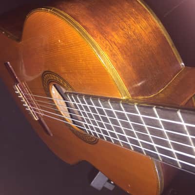 Ramirez (Jose) #228-12-17 Classical Guitar (student model) Natural (mahogany back and sides, spruce image 6