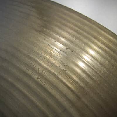 Zildjian Hi Hat Cymbals Beautiful Set of Two Circa-1970s-Gold image 9