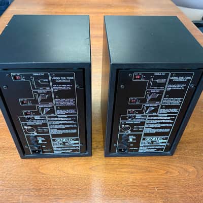 Genelec 1030A 6.5" Powered Nearfield Studio Monitor (Pair) 1994 - 2005 - Black image 3