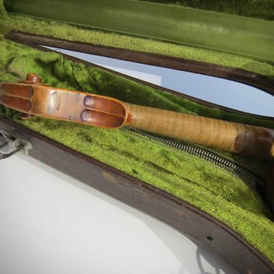 Conservatory Violin Guarnerius Copy 4/4 German Circa-1920s-1940s-Reddish Brown Varnish image 20