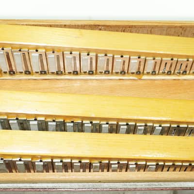 Russian Bayan Etude, Tula Button Accordion, Vintage Accordion, Original Bayan, with New Straps Case 2354, Rich Wonderful Sound! Folk Accordion Instrument image 9