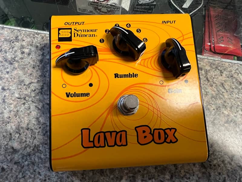 Seymour Duncan Lava Box Distortion Overdrive Pedal image 1