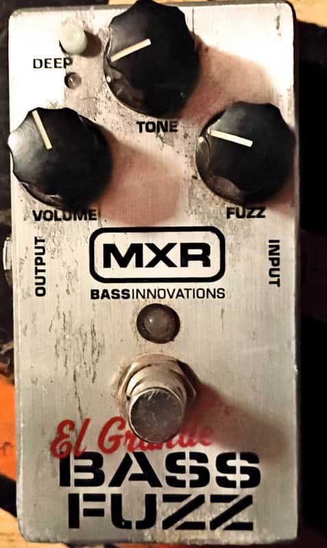 MXR El Grande BASS FUZZ ベース用ファズペダル MXR® BASS FUZZ DELUXE - Dunlop