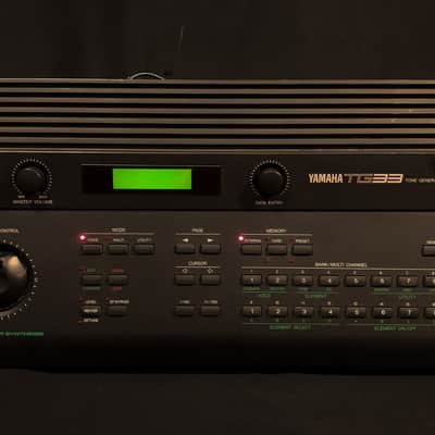 Yamaha TG33 Tone Generator - Multitimbral Polyphonic Digital Vector, AWM, FM Synthesizer